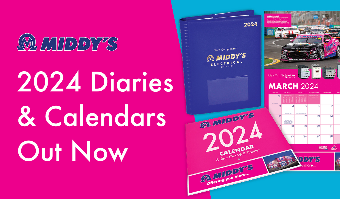 2024 Calendar and Diaries Out Now